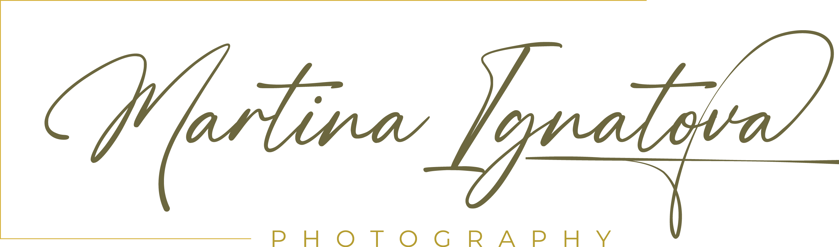 Martina Ignatova Photography Logo